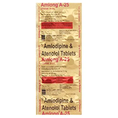 Amlong A 25 Tablet product image