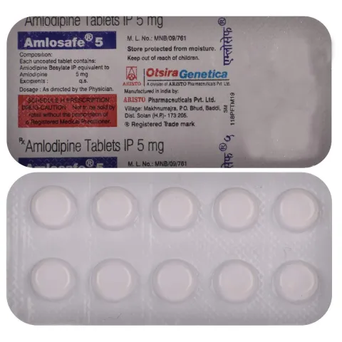 Amlosafe 5 Tablet product image