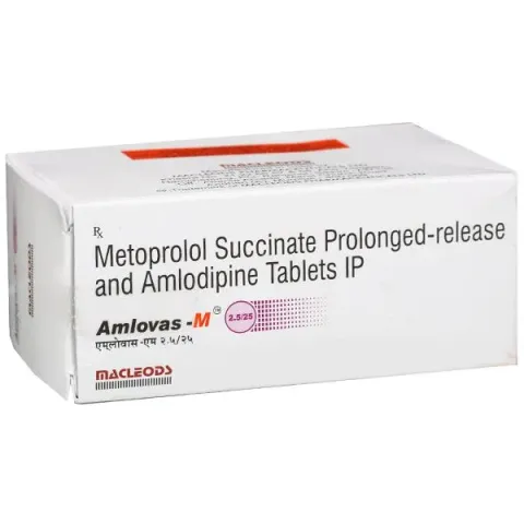 Amlovas M 2.5/25 Tablet product image