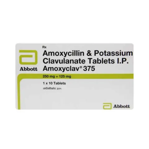Amoxyclav 375 Tablet product image