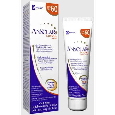 Ansolar Lotion Spf 60 product image