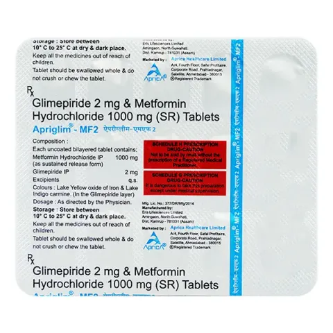 Apriglim Mf 2 Tablet product image
