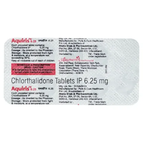 Aquiris 6.25mg Tablet product image