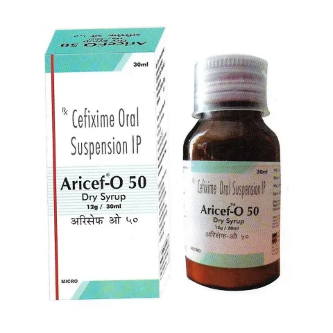Aricef-o 50 Dry Syrup product image