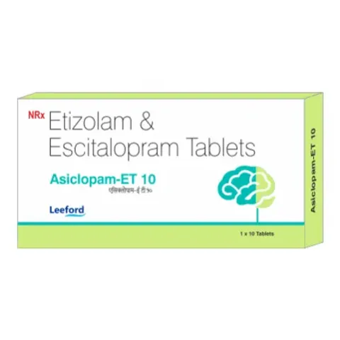 Asiclopam Et 10 Tablet product image