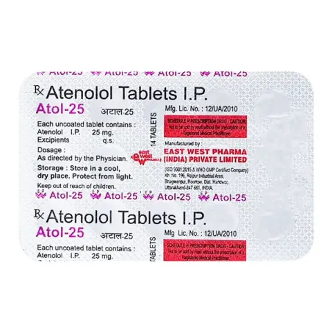 Atol 25mg Tablet product image