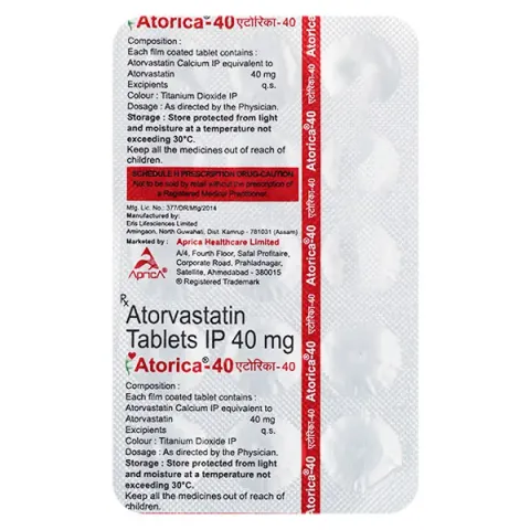 Atorica 40 Tablet product image