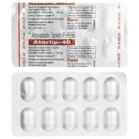Atorlip 40 Tablet product image