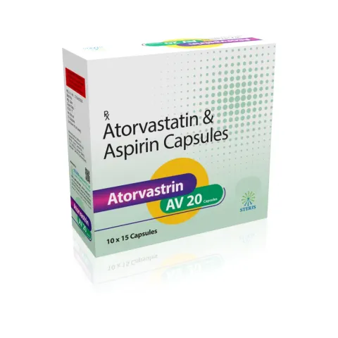 Atorvastin Av 20 Capsule product image