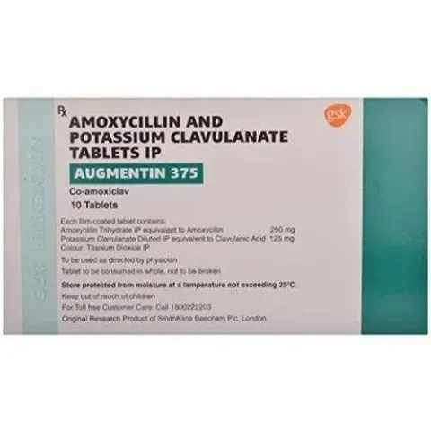 Augmentin Tablet 375mg product image