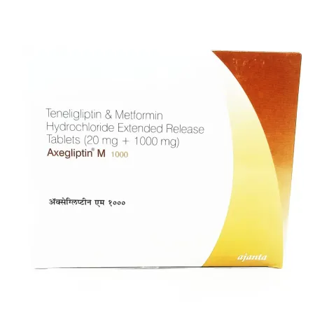 Axegliptin M 1000mg/20mg Tablet product image