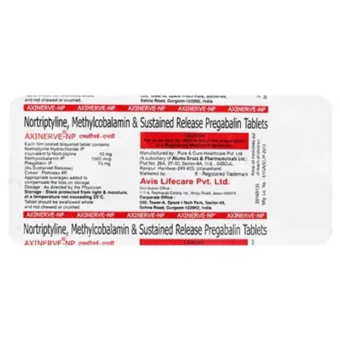 Axinerve Np Tablet product image