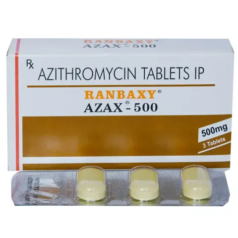 Azax 500 Tablet product image