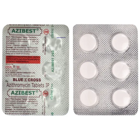 Azibest 250 Tablet product image