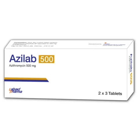 Azilab 500 Tablet product image