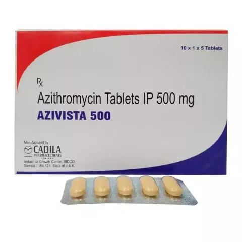 Azivista 500mg Tablet product image