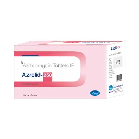 Azrolid 250 Tablet product image