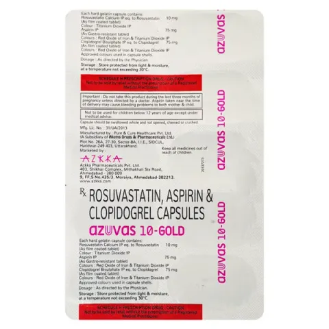 Azuvas 10 Gold Capsule product image