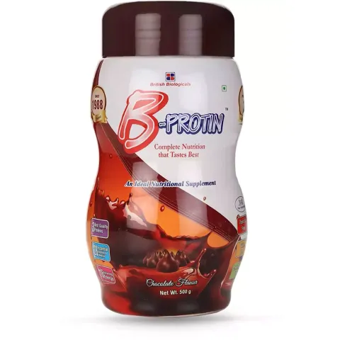 B Protin Powder Chocolate Flavour 200gm product image