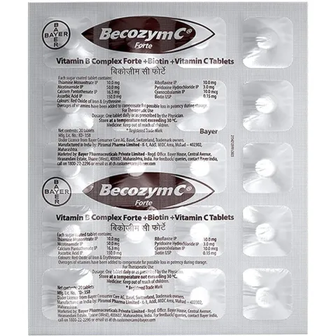 Becozym C Forte Tablet product image
