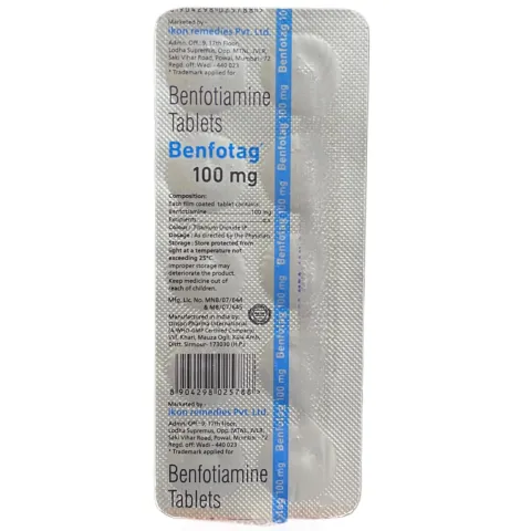 Benfotag 100 Mg Tablet product image