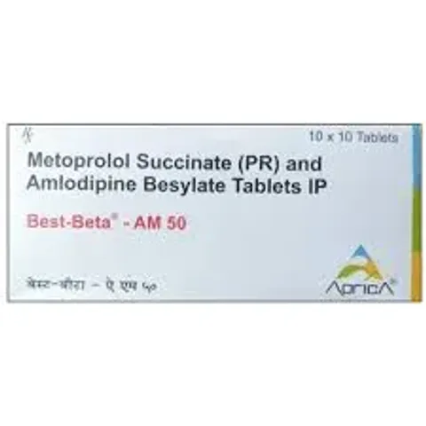 Best Beta Am 50 Tablets product image