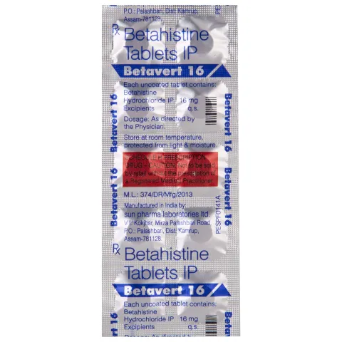 Betavert 16 Tablet product image