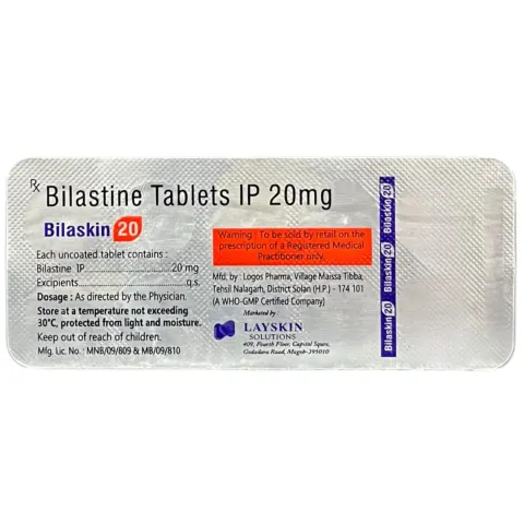 Bilaskin 20 Tablet product image