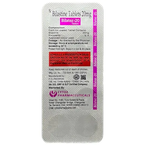 Bilatoz 20 Tablet product image