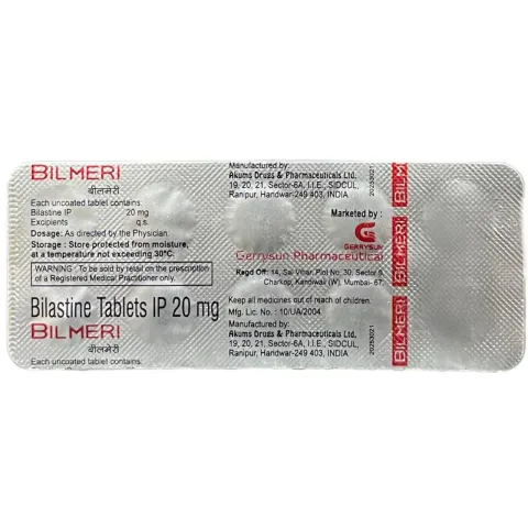 Bilmeri 20 Tablet product image