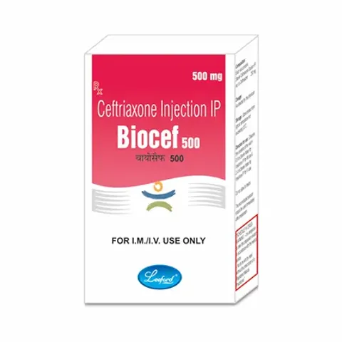 Biocef 500 Injection 10ml product image