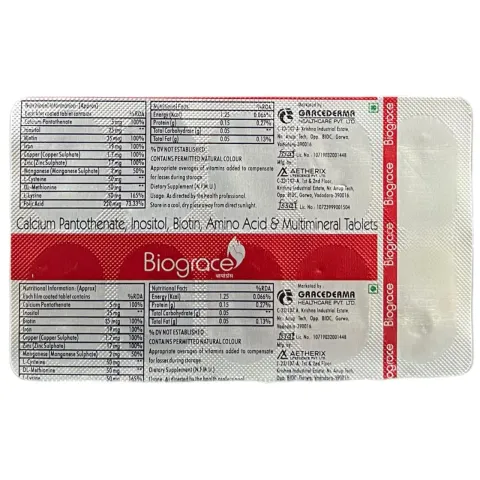 Biograce Tablet product image