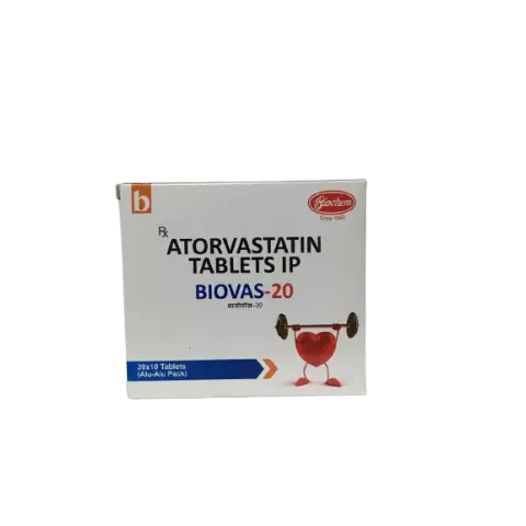 Biovas 20 Mg Tablet product image