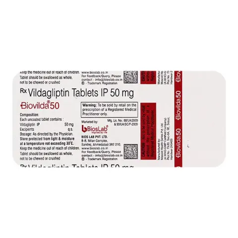 Biovilda 50 Tablet product image