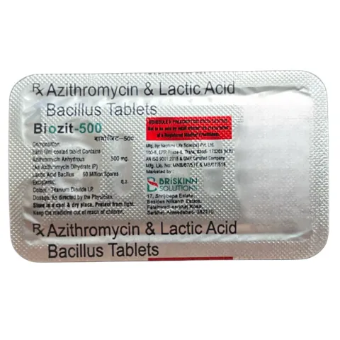 Biozit 500 Tablet product image