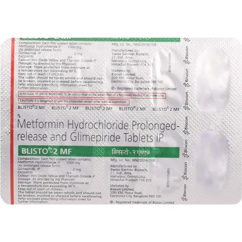 Blisto 2mf Tablet product image