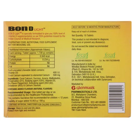 Bon D Light Tablet product image