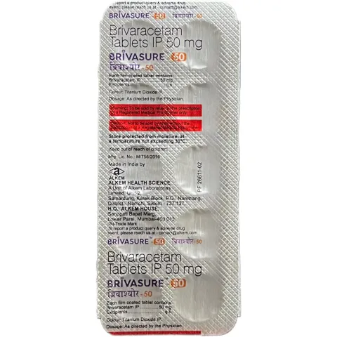 Brivasure 50 Tablet product image