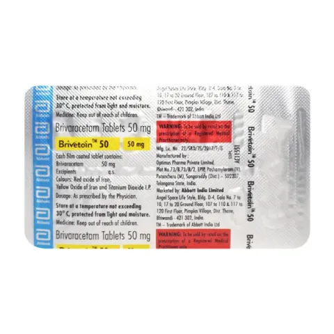 Brivetoin 50 Tablet product image