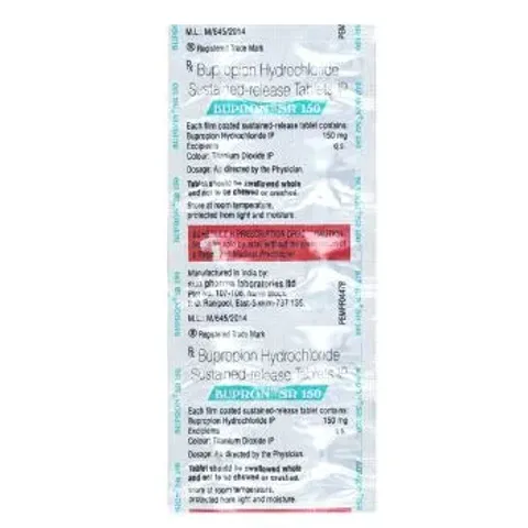 Bupron Sr 150 Tablet product image