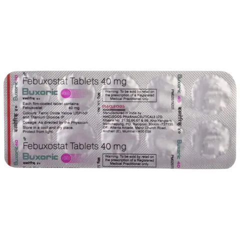 Buxoric 40 Tablet product image