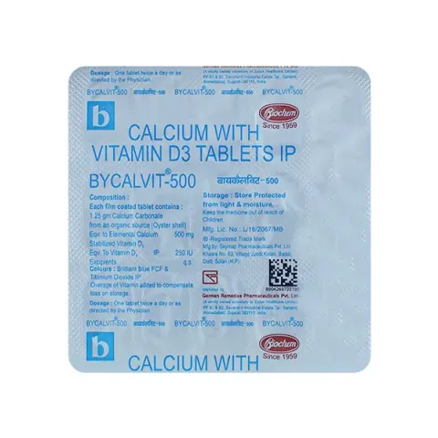 Bycalvit 500mg Tablet product image