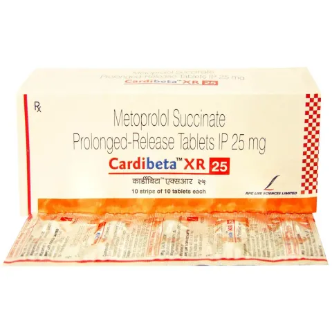 Cardibeta Xr 25 Tablet product image