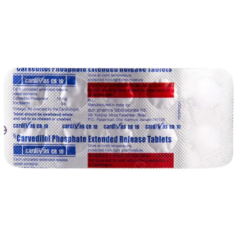 Cardivas Cr 10 Tablet product image