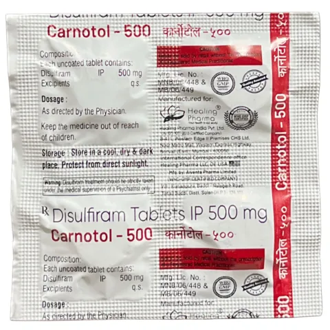 Carnotol 500 Tablet product image