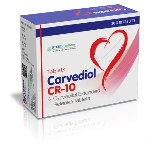 Carvedilol Cr 10 Tablet product image