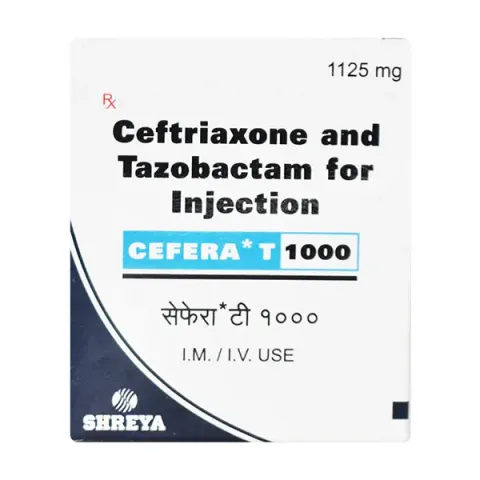Cefera T 1000mg/125mg Injection product image