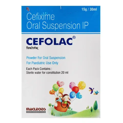 Cefolac 50 Ds Syrup 30ml product image