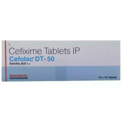 Cefolac Dt 50 Tablet product image