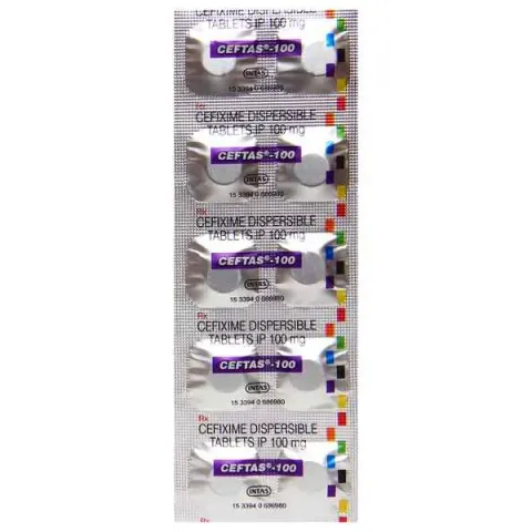 Ceftas 100 Tablet product image